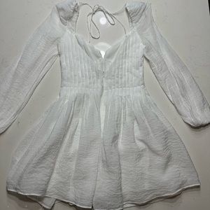 ASTR white mini dress